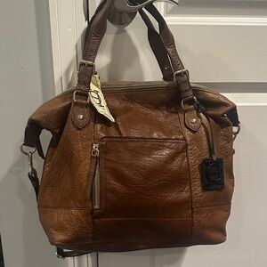 Joy Gryson Brown Leather Women's Bag